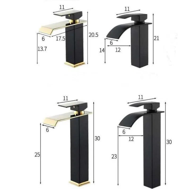 Torneira de Banheiro Moderna com Design Elegante e Economia de Água