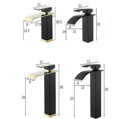 Torneira de Banheiro Moderna com Design Elegante e Economia de Água