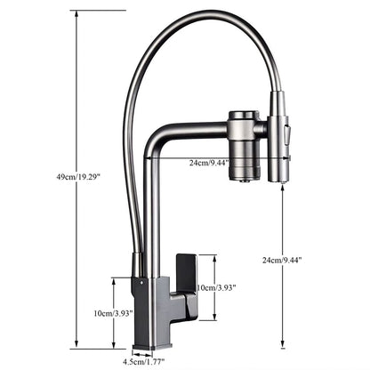 Torneira de Cozinha Gourmet 2 em 1 com Filtro e Misturador
