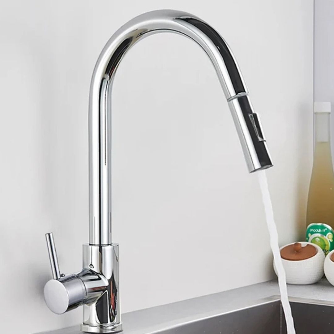 Torneira de Cozinha Moderna - Modelo Verona com Acabamento Elegante