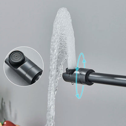 Torneira de Parede para Cozinha com Rotação 360° - Misturador de Água