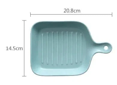 Travessas de Cerâmica Estilo Nórdico para Servir