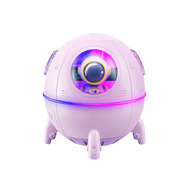 Umidificador de Ar Espacial com Astronauta – Design Criativo para Ambientes