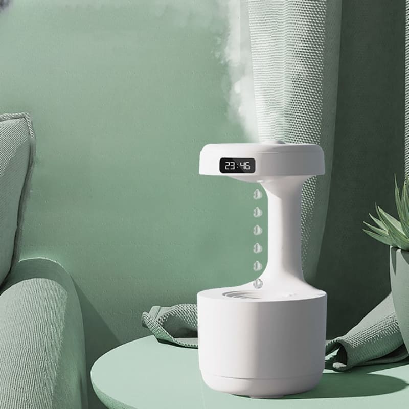 Umidificador e Difusor de Ar Ultrassônico Antigravidade - Aromaterapia e Purificação do Ar