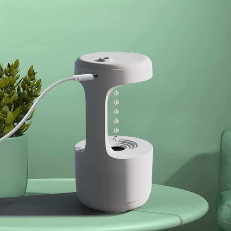 Umidificador e Difusor de Ar Ultrassônico Antigravidade - Aromaterapia e Purificação do Ar