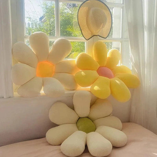 Almofadas Decorativas de Girassol para Sala e Quarto - Conforto e Estilo