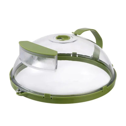 Anti-Respingos para Micro-ondas com Dispenser de Água - Tampa Prática e Eficiente