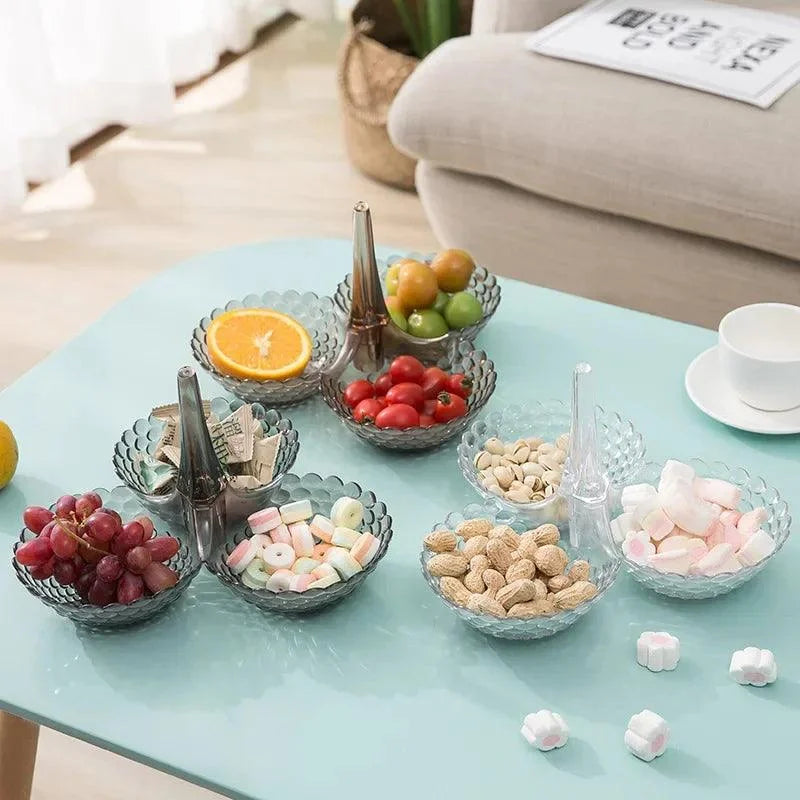 Bandeja de Frutas Multiuso Criativa Estilo Europeu - Ideal para Decoração e Servir