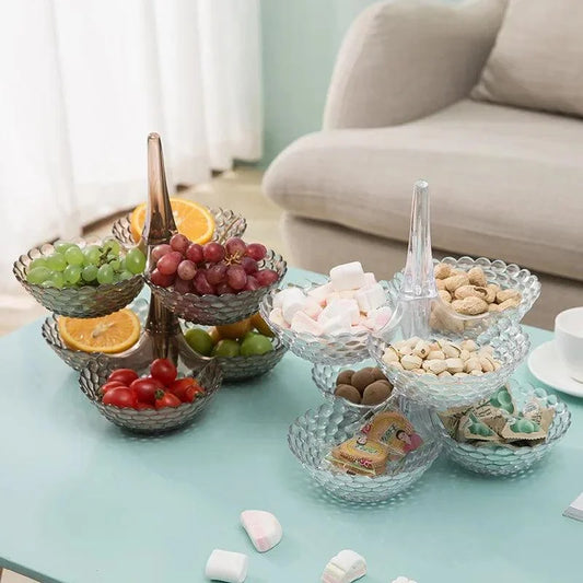 Bandeja de Frutas Multiuso Criativa Estilo Europeu - Ideal para Decoração e Servir