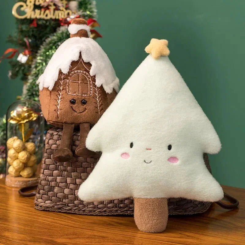 Bonecos de Pelúcia Natalinos para Decoração Festiva