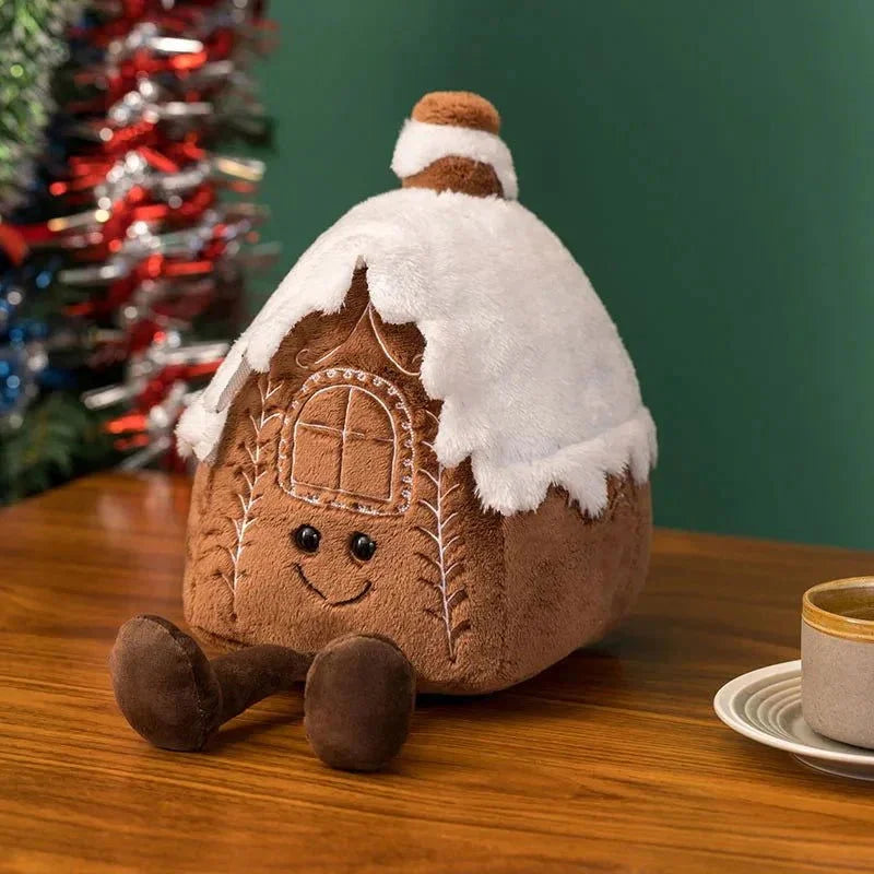 Bonecos de Pelúcia Natalinos para Decoração Festiva