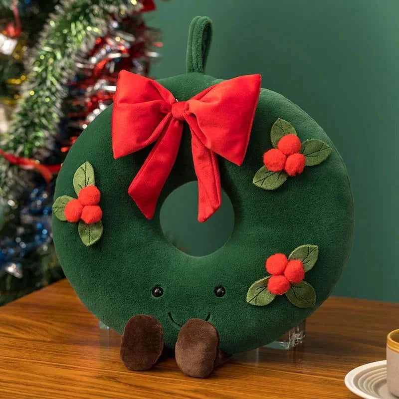 Bonecos de Pelúcia Natalinos para Decoração Festiva