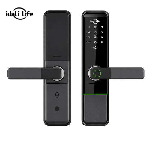 Fechadura Digital Biométrica Wi-Fi com Senha e Tag