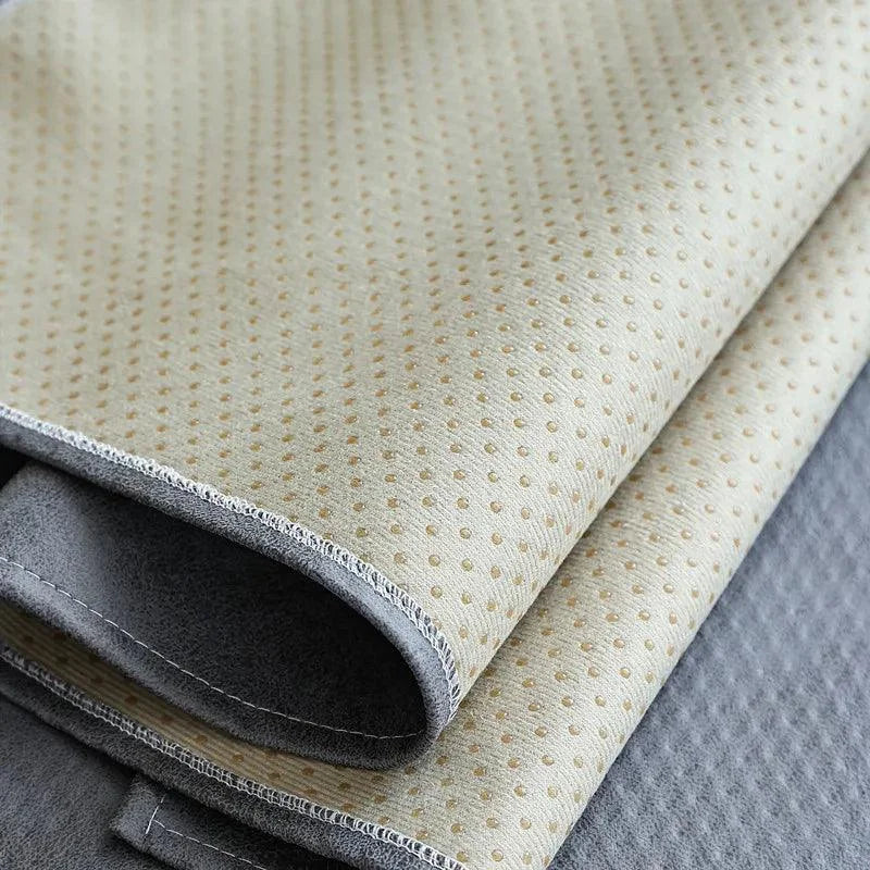 Capa de Sofá Premium Impermeável e Antirrisco Cinza