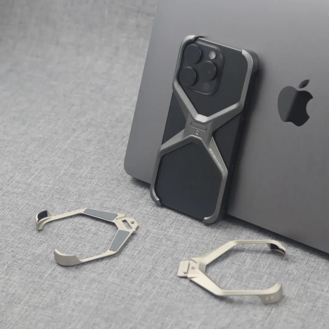 Capa para iPhone em Alumínio Reforçado - Proteção Durável e Estilo Moderno