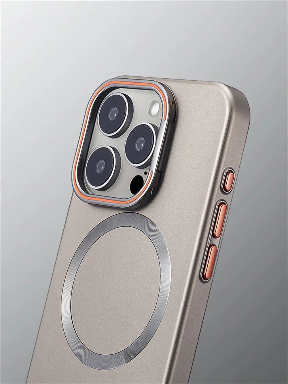 Capinha Minimalista para iPhone com MagSafe - Estilo e Proteção