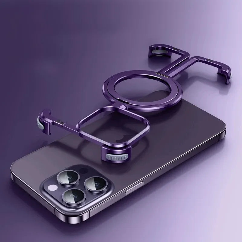 Capinha para iPhone em Alumínio Reforçado com Carregamento MagSafe