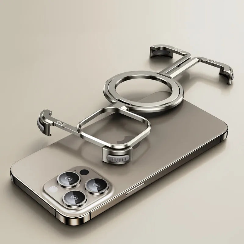 Capinha para iPhone em Alumínio Reforçado com Carregamento MagSafe