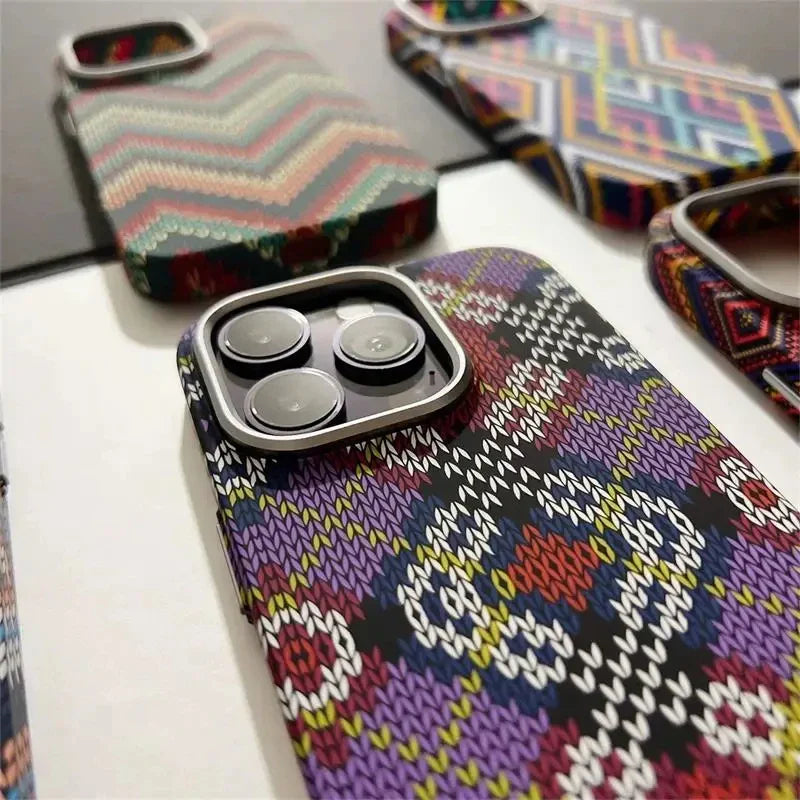 Capinha para iPhone em Fibra de Carbono Super Premium com Magsafe