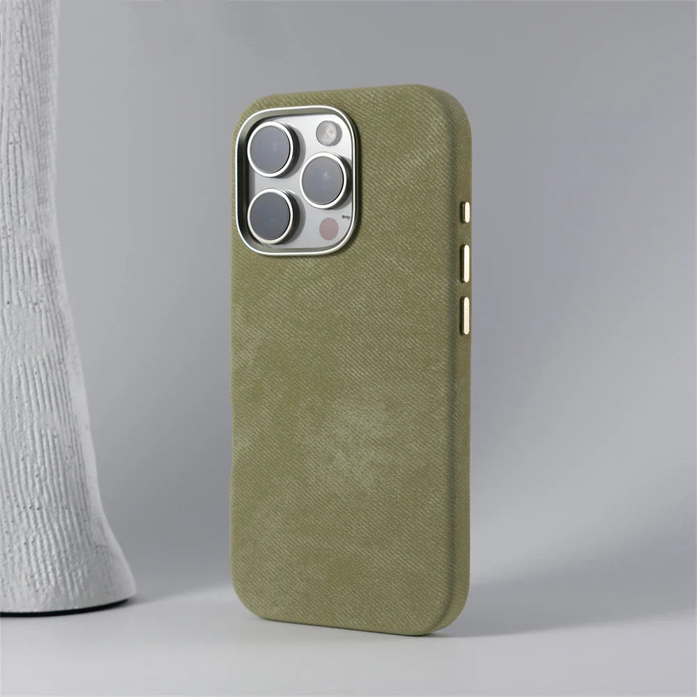 Capinha para iPhone em Tecido com Carregamento MagSafe