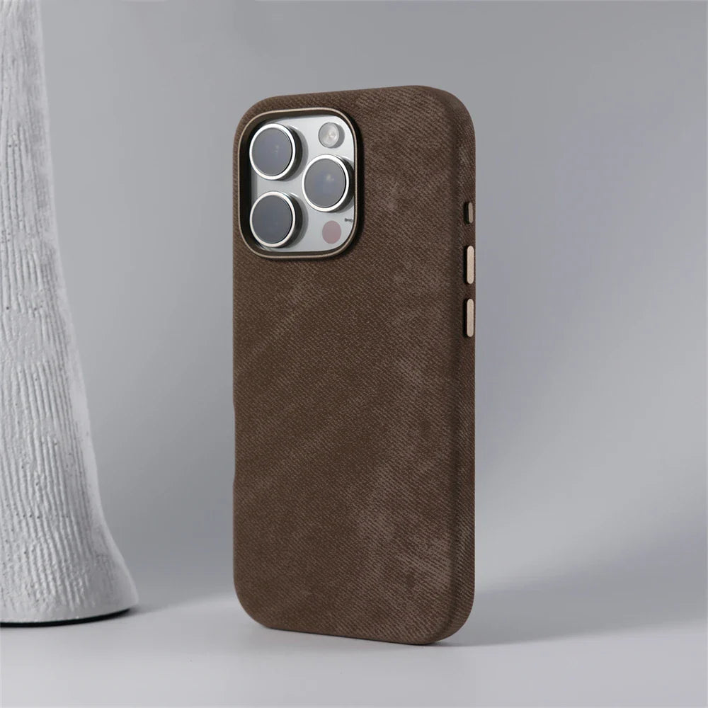 Capinha para iPhone em Tecido com Carregamento MagSafe