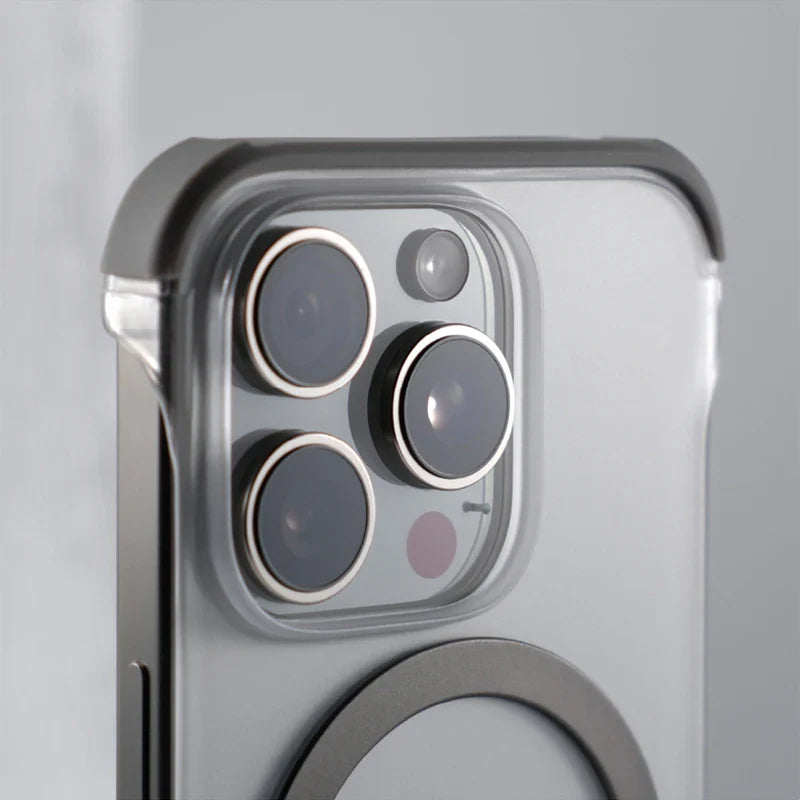 Capinha Slim Minimalista para iPhone com Carregamento MagSafe