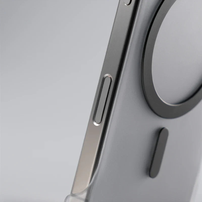 Capinha Slim Minimalista para iPhone com Carregamento MagSafe