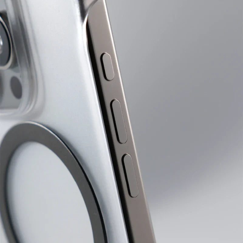 Capinha Slim Minimalista para iPhone com Carregamento MagSafe