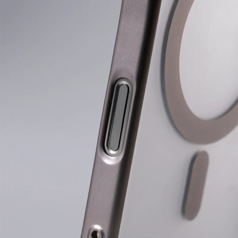 Capinha Super Premium Minimalista para iPhone com MagSafe