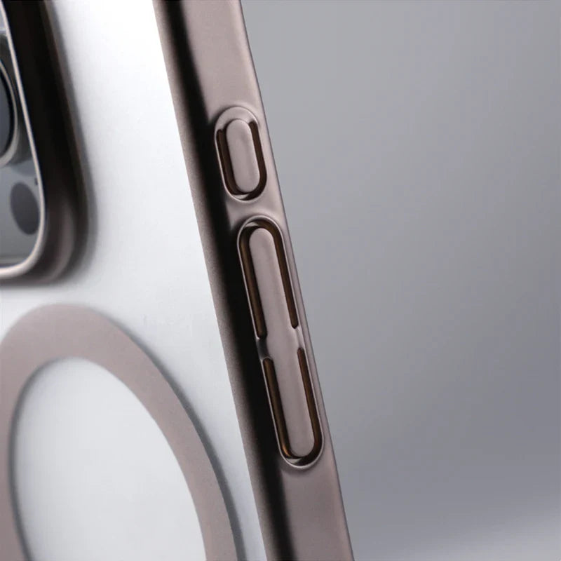 Capinha Super Premium Minimalista para iPhone com MagSafe