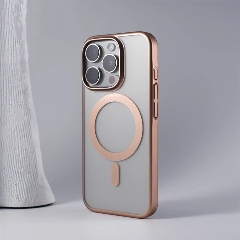 Capinha Super Premium Minimalista para iPhone com MagSafe