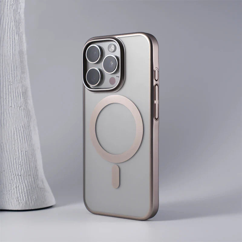 Capinha Super Premium Minimalista para iPhone com MagSafe