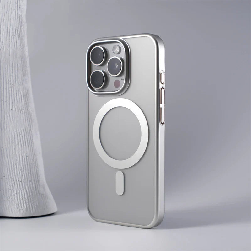 Capinha Super Premium Minimalista para iPhone com MagSafe