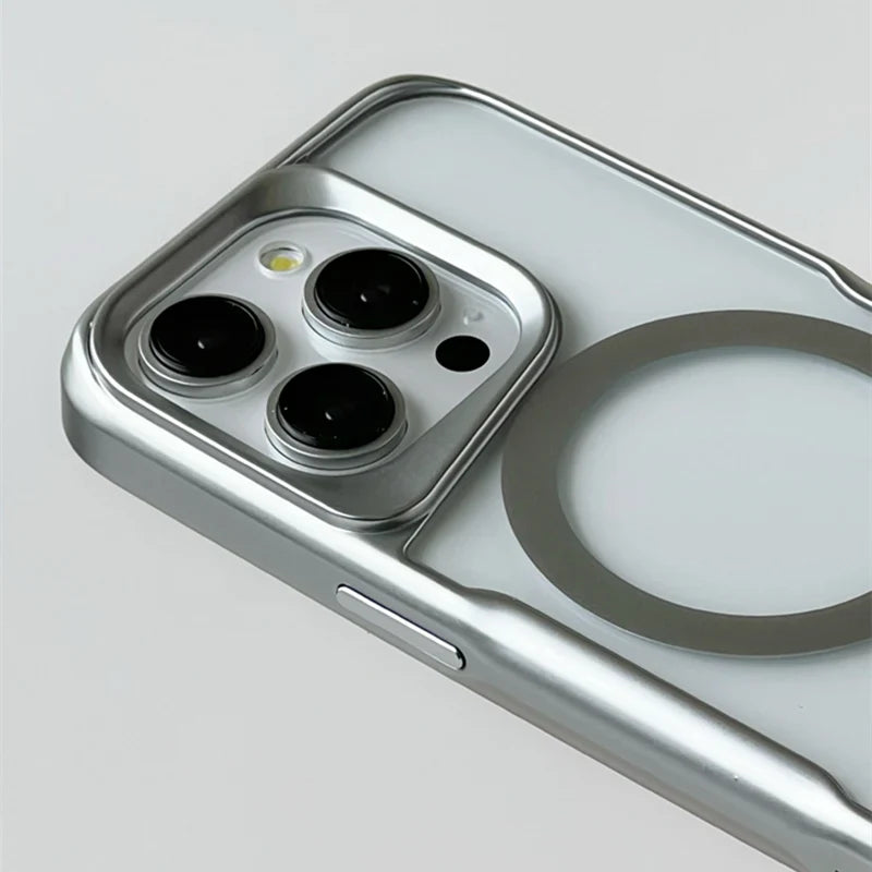 Capinha Transparente Minimalista para iPhone com MagSafe