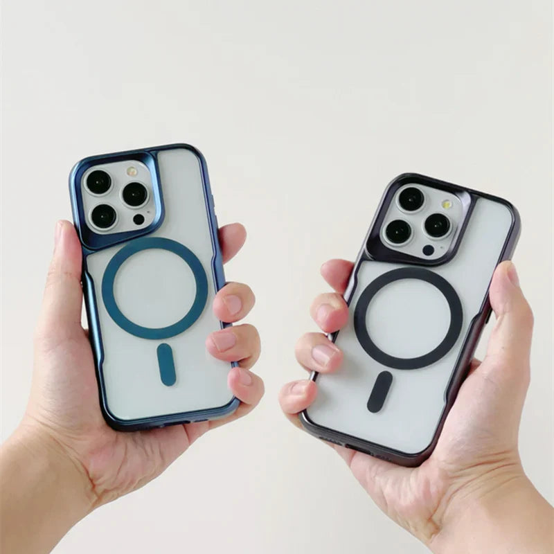 Capinha Transparente Minimalista para iPhone com MagSafe