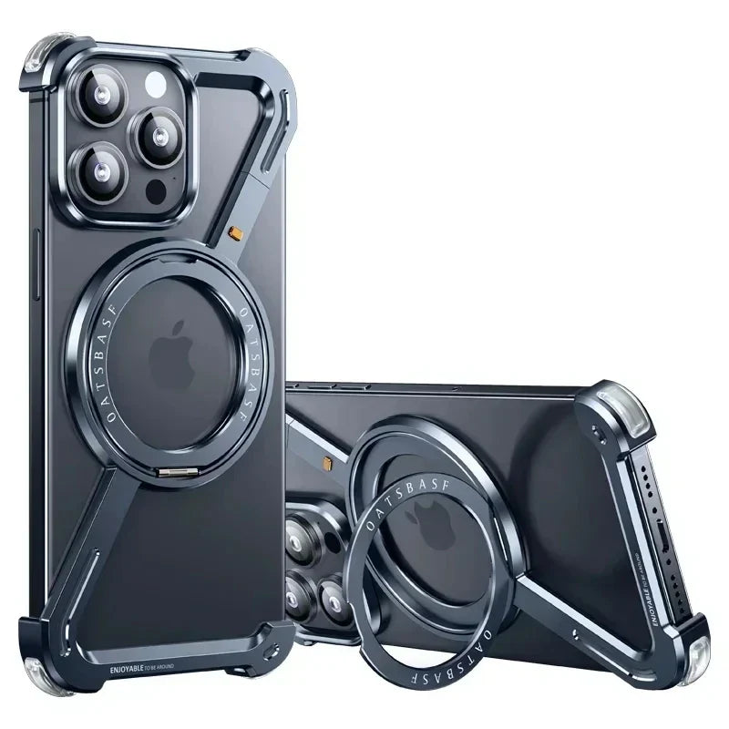 Case de Alumínio para iPhone Nano com Carregamento MagSafe