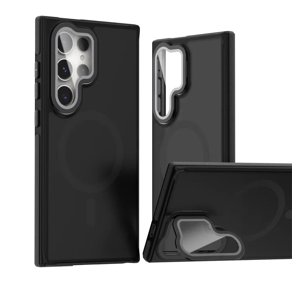Case Samsung com Proteção Blindada para Câmeras e Suporte Magnético Magsafe