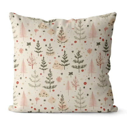 Conjunto de 4 Almofadas Natalinas Decorativas para Festas