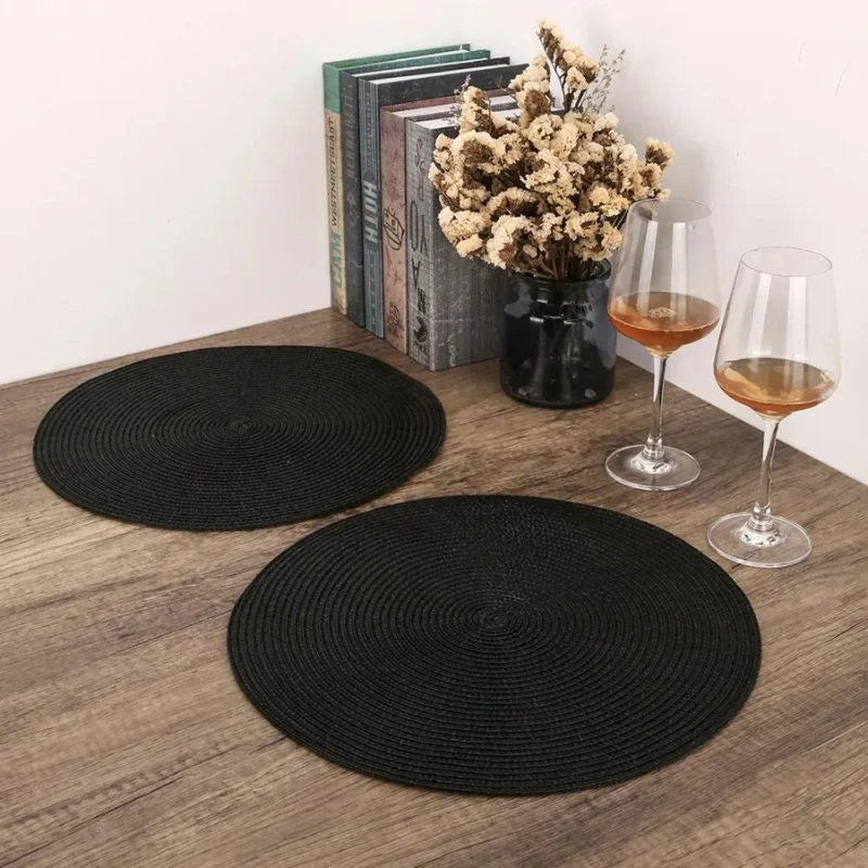 Conjunto de Jogo Americano 6 Peças para Mesa de Jantar