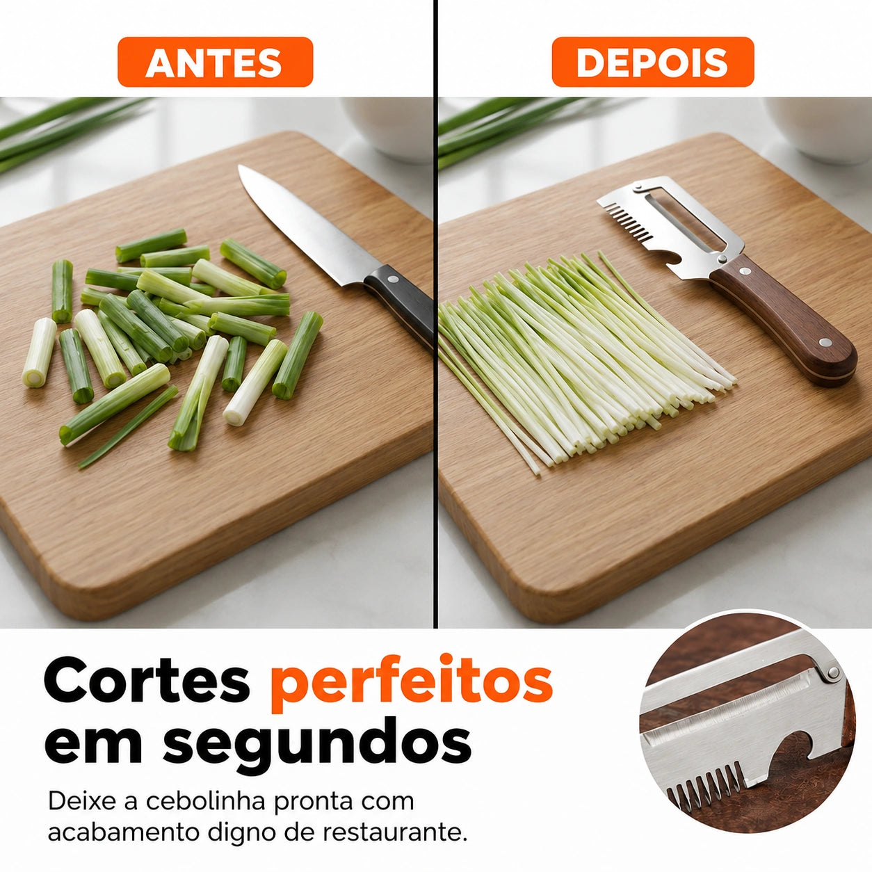 Descascador de Legumes Multifuncional 3 em 1