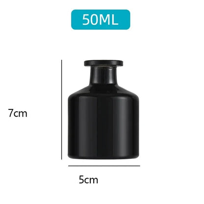 Difusor de Óleo Essencial Decorativo com Varetas e Frasco de Vidro - Aromatizador de Ambiente