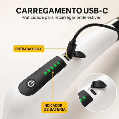 Escova Elétrica de Limpeza 9 em 1 Recarregável