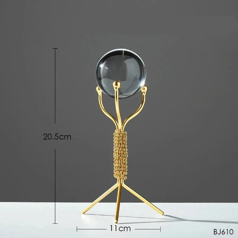 Escultura Decorativa em Cerâmica Estilo Nórdico para Decoração de Casa
