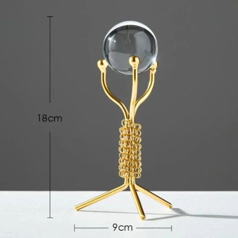 Escultura Decorativa em Cerâmica Estilo Nórdico para Decoração de Casa