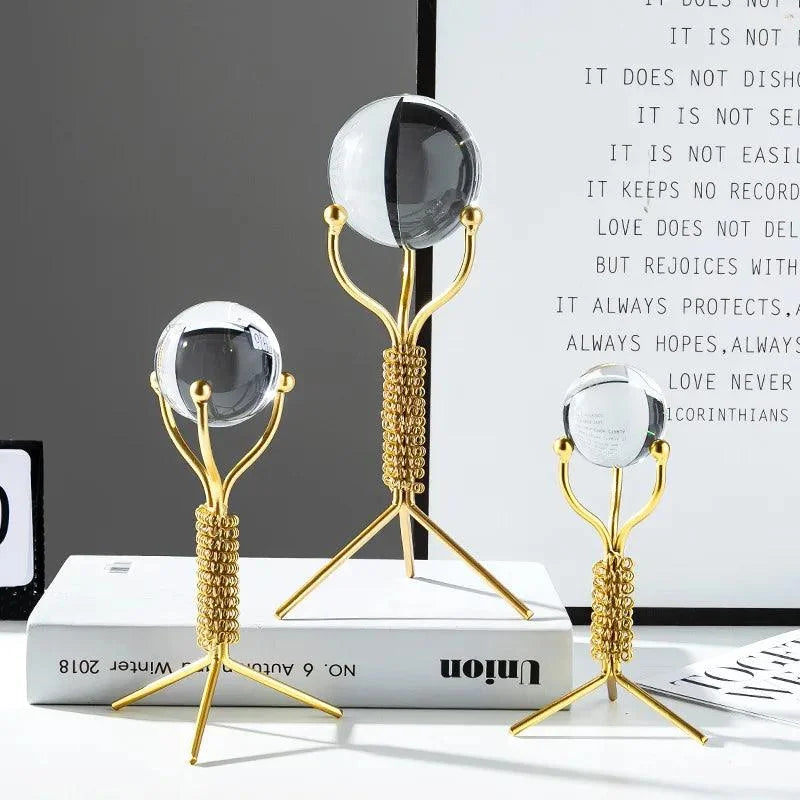 Escultura Decorativa em Cerâmica Estilo Nórdico para Decoração de Casa