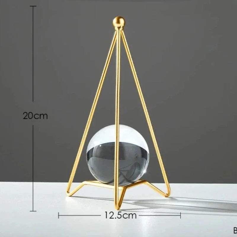 Escultura Decorativa em Cerâmica Estilo Nórdico para Decoração de Casa