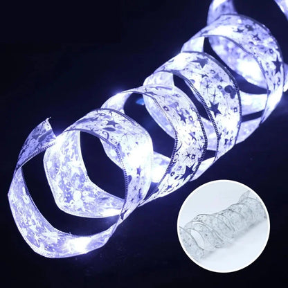 Fita LED Decorativa para Árvore de Natal com Iluminação Brilhante