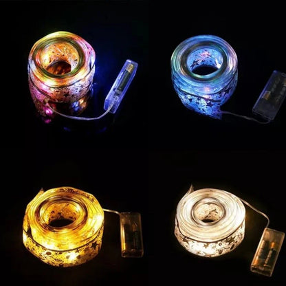 Fita LED Decorativa para Árvore de Natal com Iluminação Brilhante