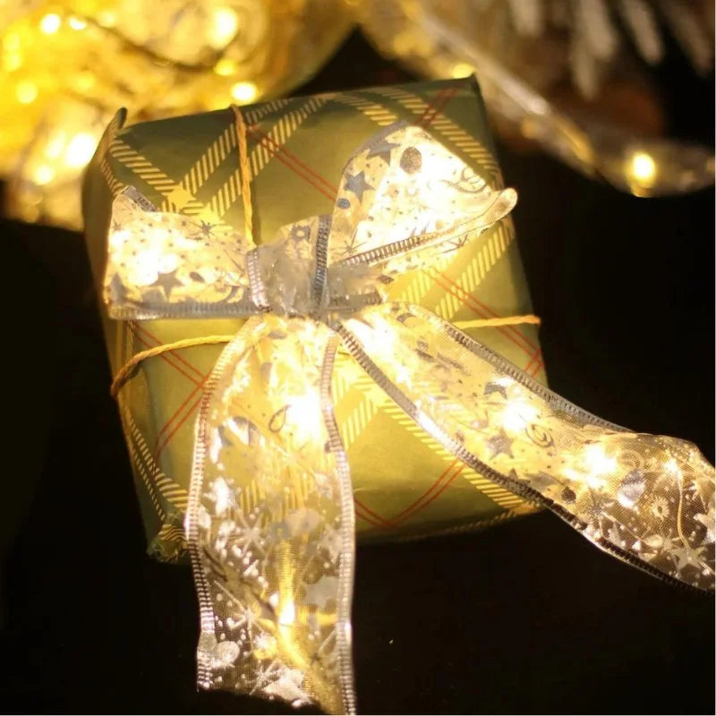 Fita LED Decorativa para Árvore de Natal com Iluminação Brilhante