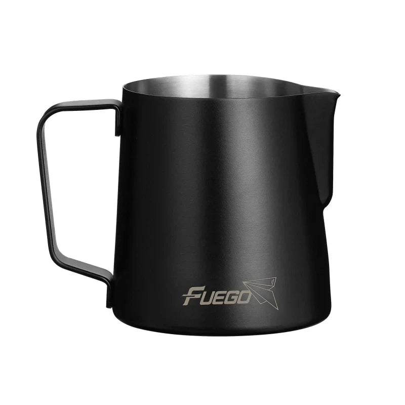 Jarra de Aço Inoxidável para Latte Art e Espresso - Utensílio Profissional para Baristas